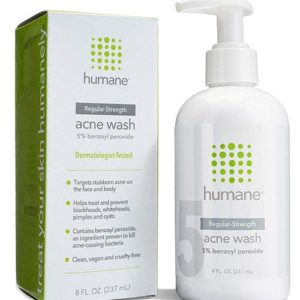 Humane-Regular-Strength-Acne-Wash---5%-Benzoyl-Peroxide-Acne-Treatment-for-Face,-Skin,-Butt,-Back-and-Body